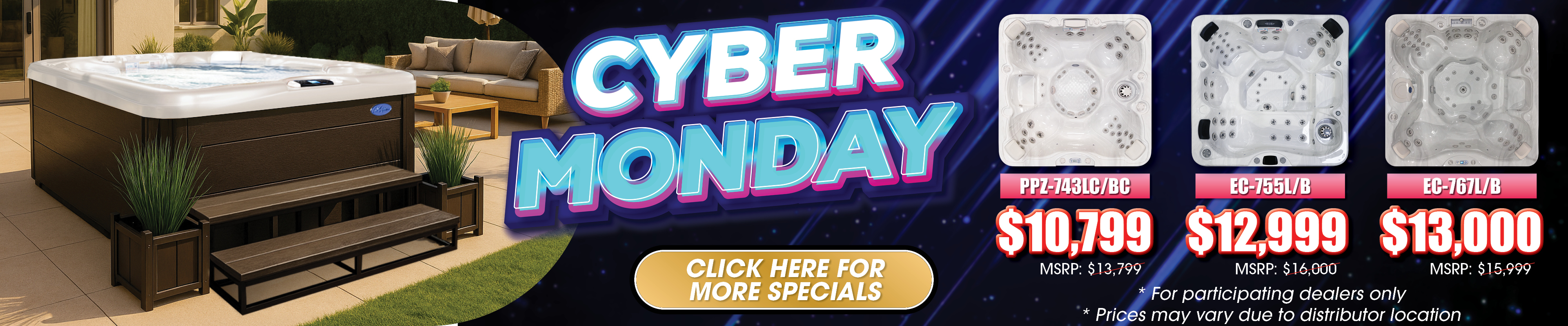 Calspas hot tub being used in a family setting - Naugatuck